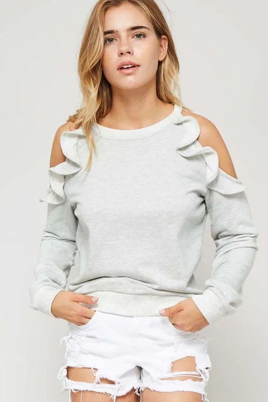 Cozy Ruffled Sweater