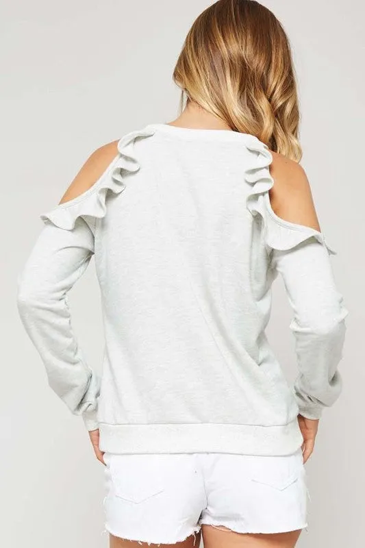 Cozy Ruffled Sweater