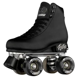 Crazy Retro Adjustable Roller Skates Black