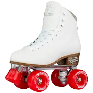 Crazy Retro Roller Skates White