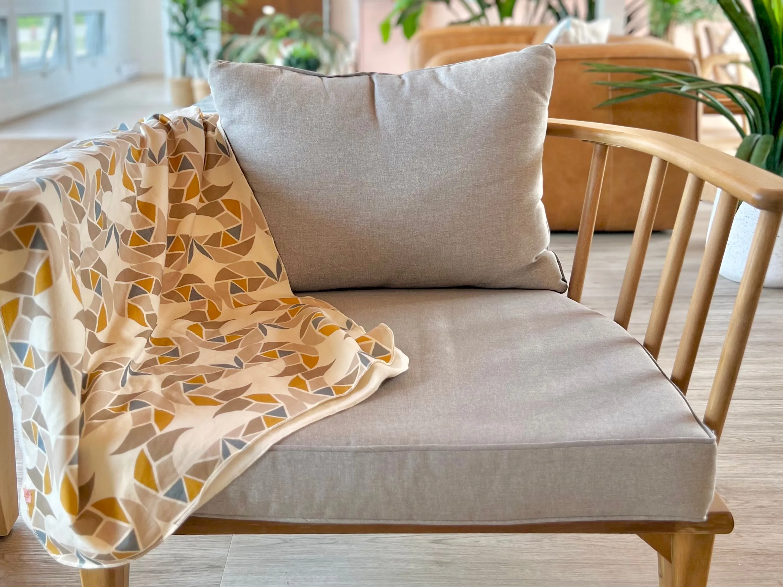 Cream Mollusk Cozy Wrap