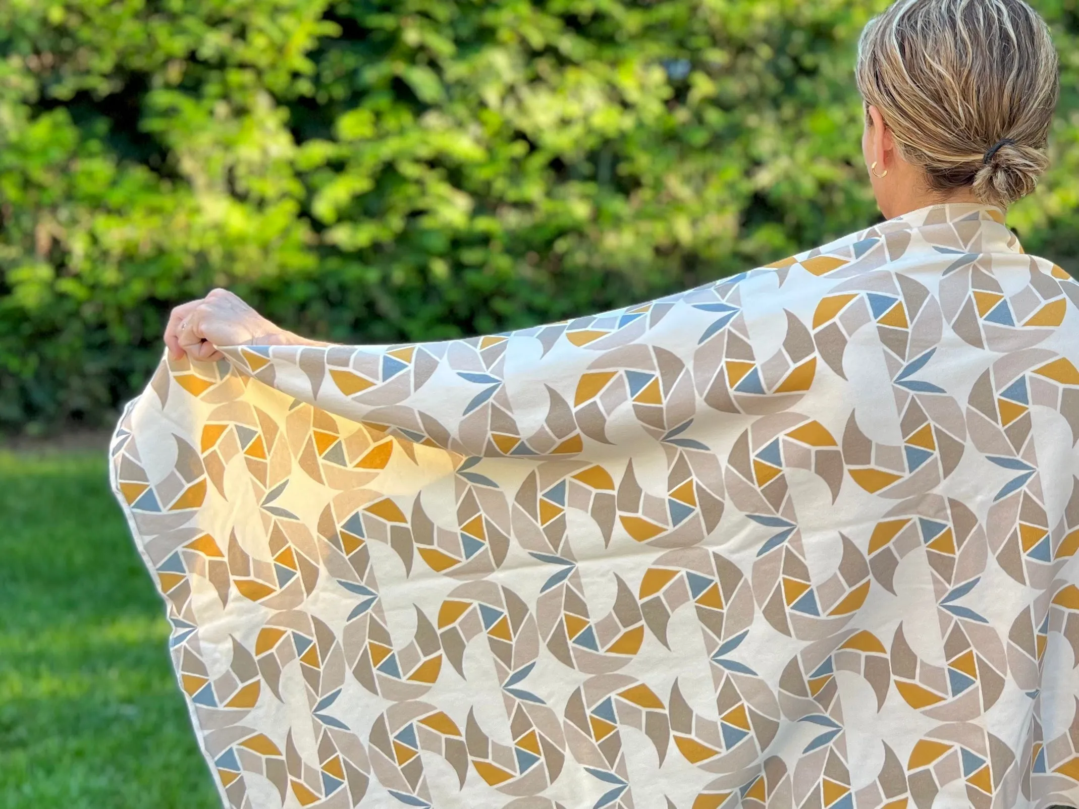 Cream Mollusk Cozy Wrap