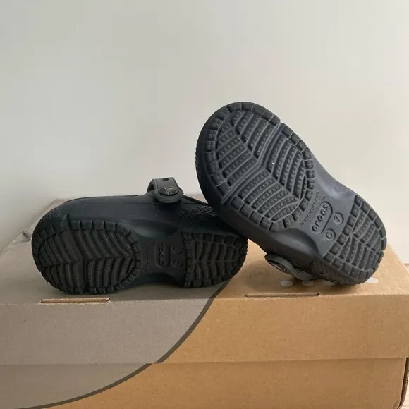 Crocs Batman Black Yellow Toddler Sandal- SZ 7 C