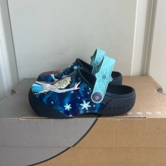 CROCS Disney Frozen Toddler Sandal- SZ 10 C