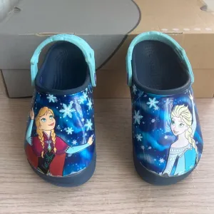 CROCS Disney Frozen Toddler Sandal- SZ 10 C