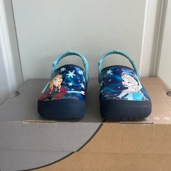 CROCS Disney Frozen Toddler Sandal- SZ 10 C