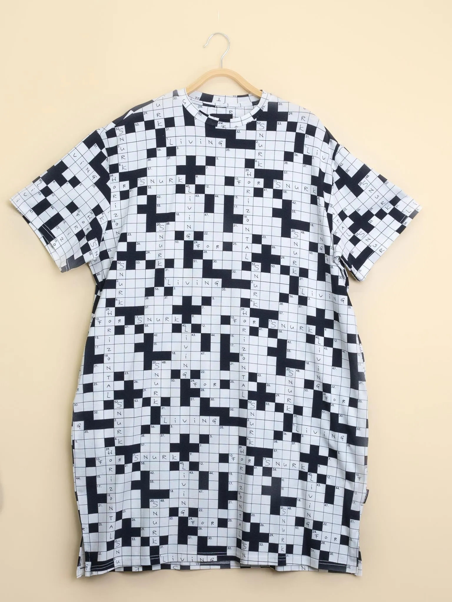 Crossword Relaxed Tee Dress Dames