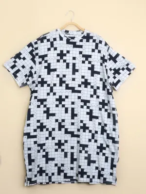 Crossword Relaxed Tee Dress Dames