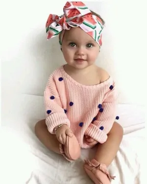 Cute Cozy Dot Sweater