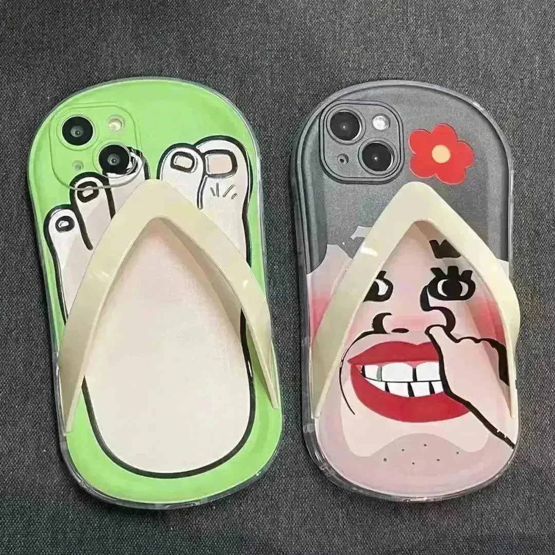 Cute Slippers Phone Case (For iPhones)