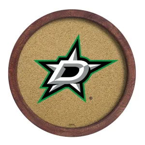 Dallas Stars: Barrel Top Cork Note Board