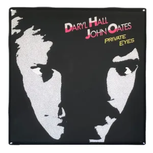 DARYL HALL JOHN OATES Private Eyes Custom Ceramic Tile COASTER Barware Cork
