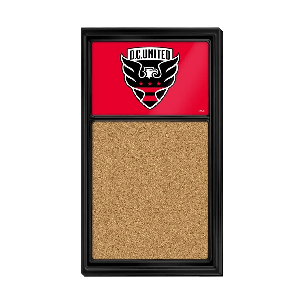 D.C. United: Cork Note Board