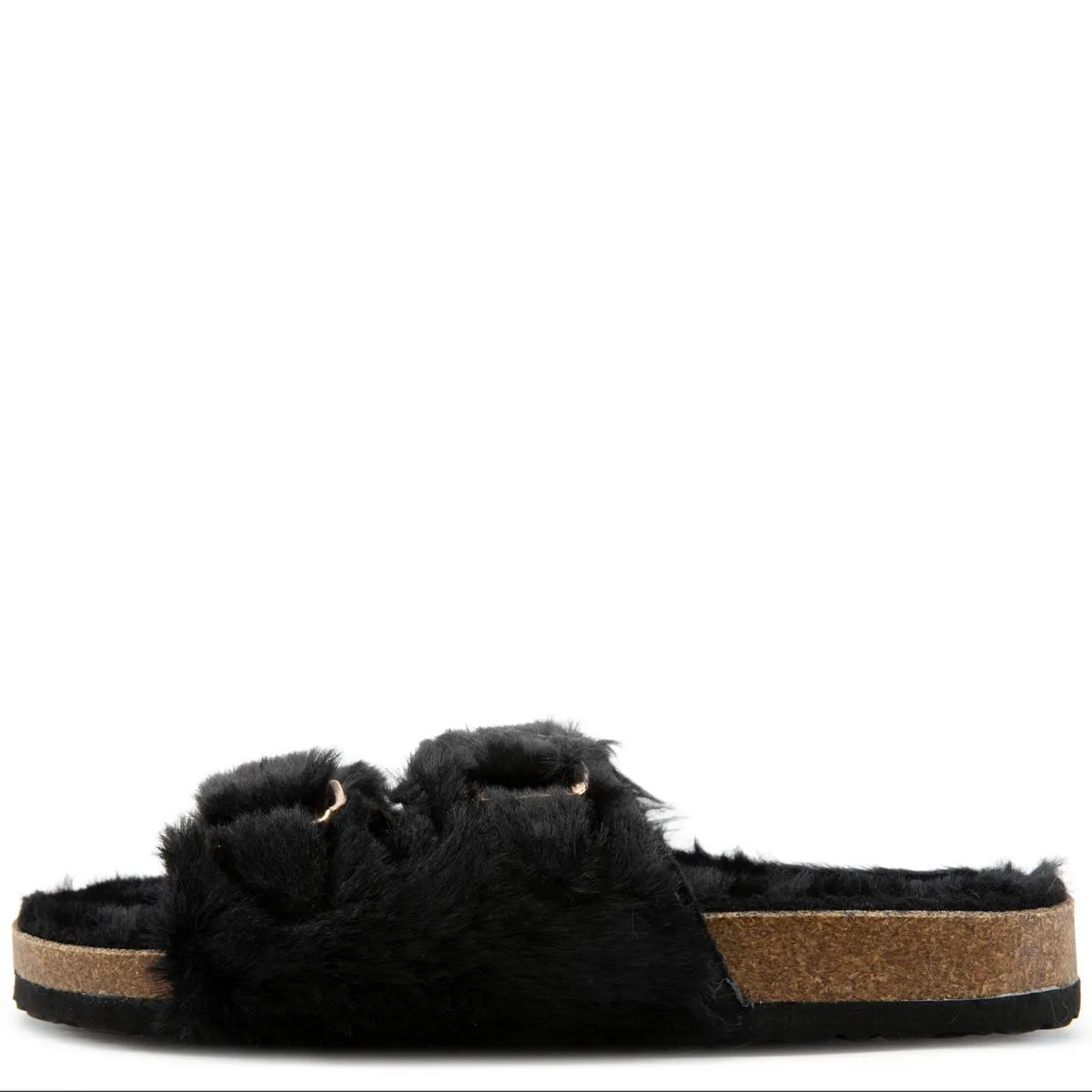 Defeat-63 Double Band Fur Slides