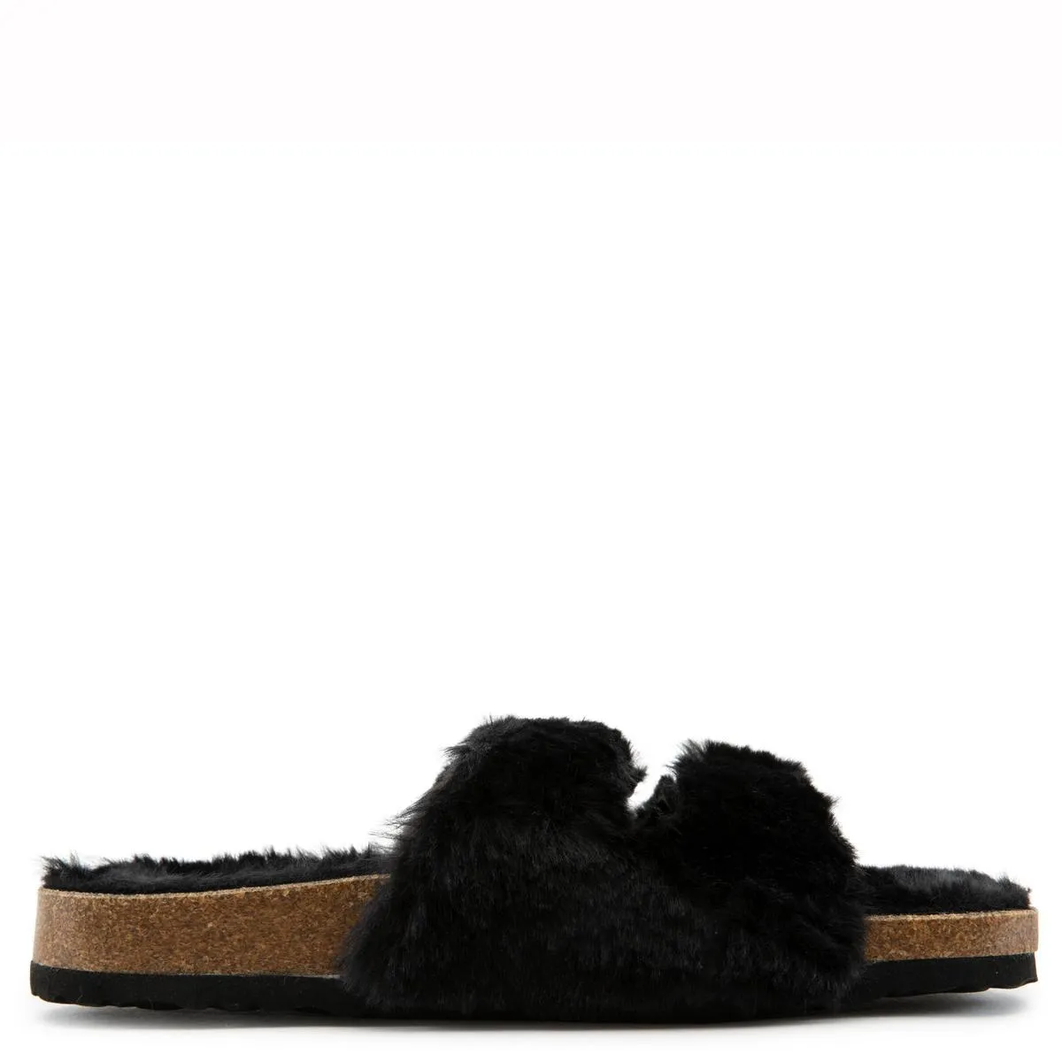 Defeat-63 Double Band Fur Slides
