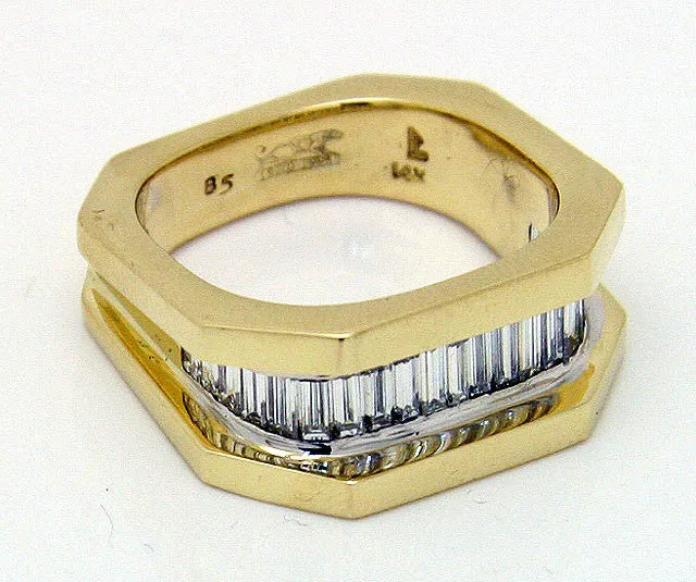 Designer 0.85ct Diamond Wedding Band