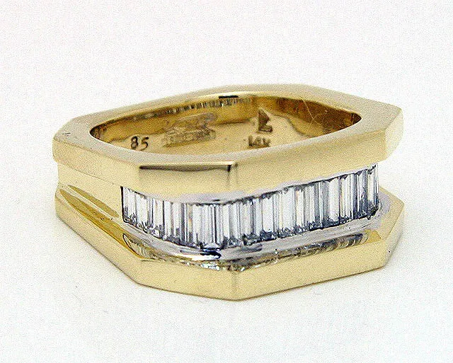 Designer 0.85ct Diamond Wedding Band