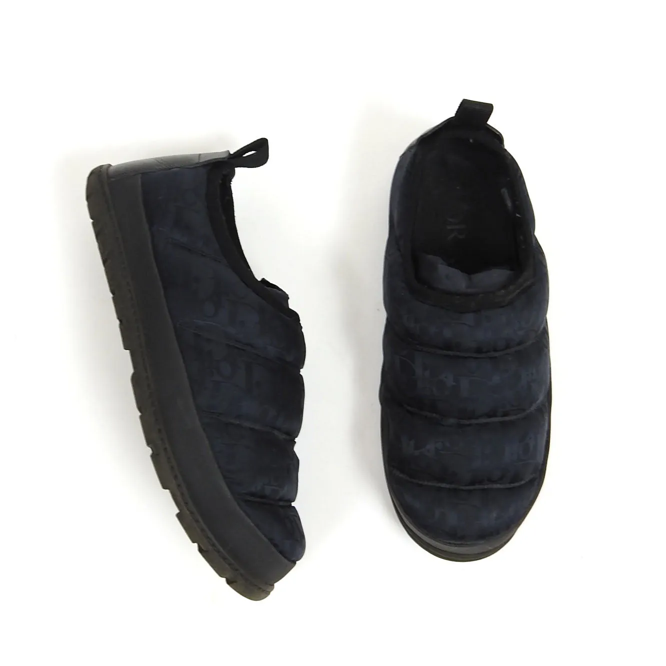 Dior Oblique Padded Slippers Size 43