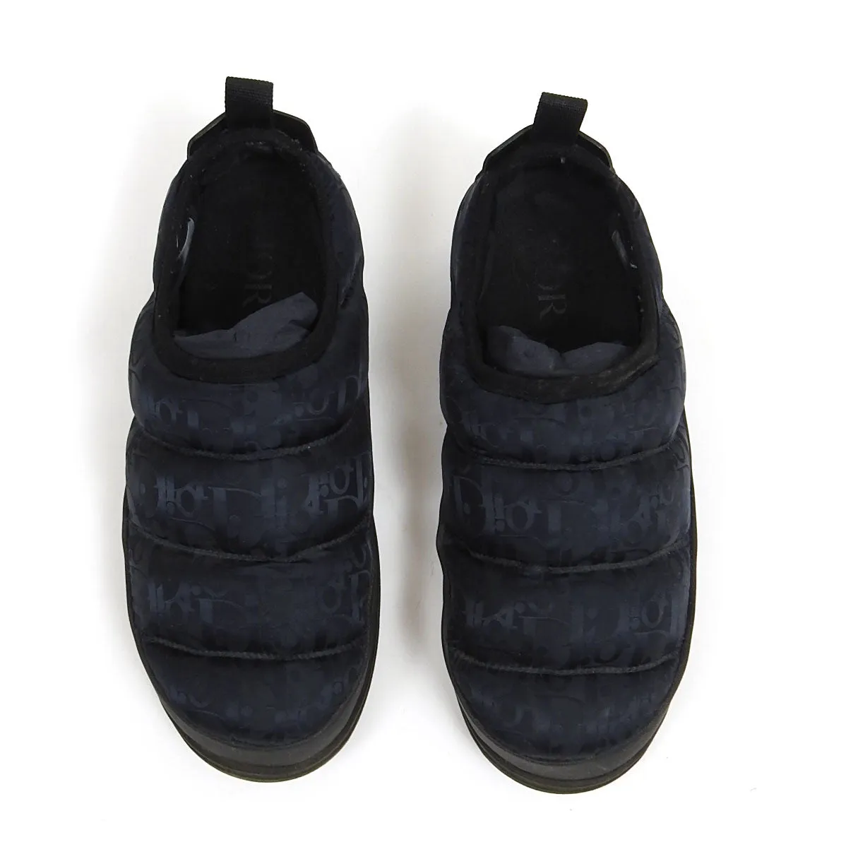 Dior Oblique Padded Slippers Size 43