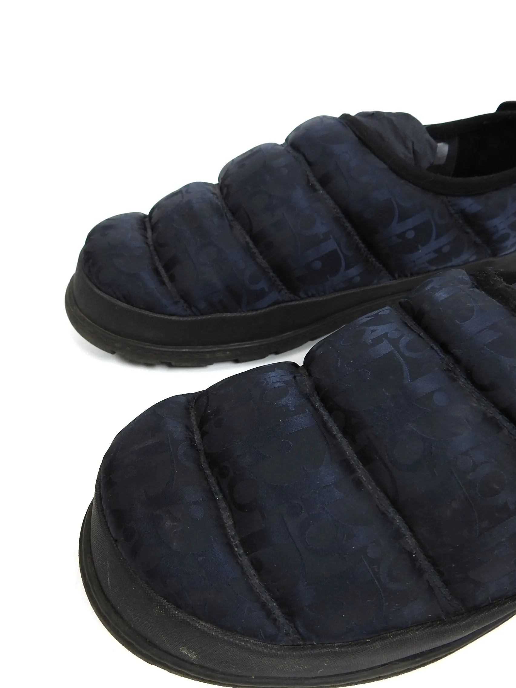 Dior Oblique Padded Slippers Size 43