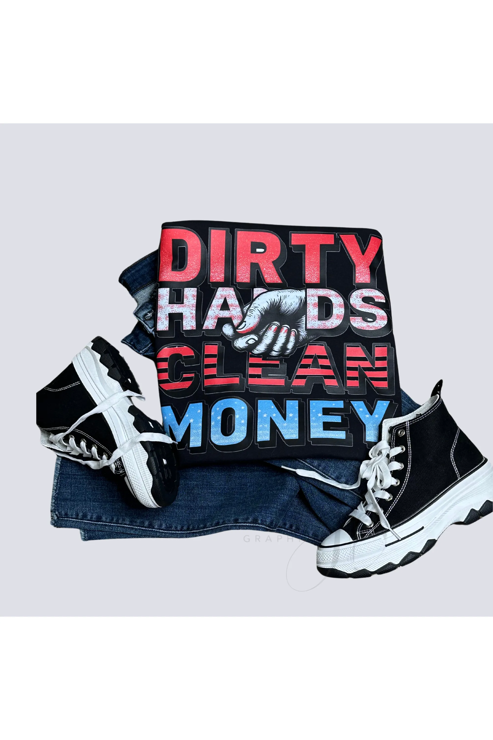 Dirty Hands Clean Money Comfort Colors T-Shirt
