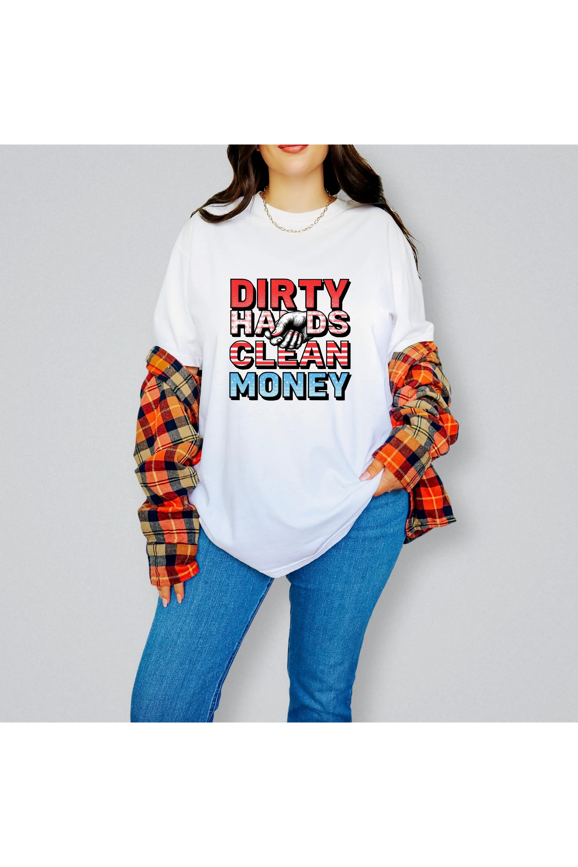Dirty Hands Clean Money Comfort Colors T-Shirt