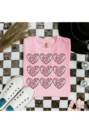 Disco Hearts Comfort Colors T-Shirt