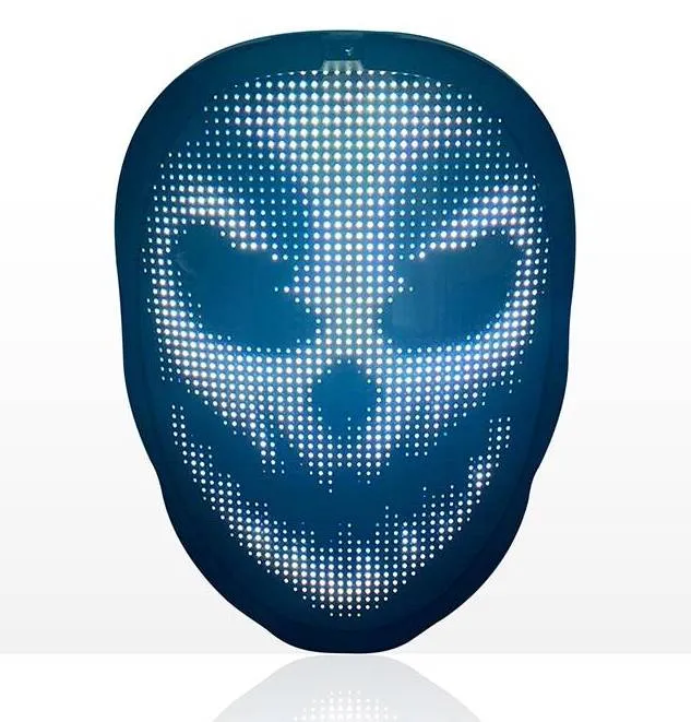 Epic Cyberpunk RGB LED Mask