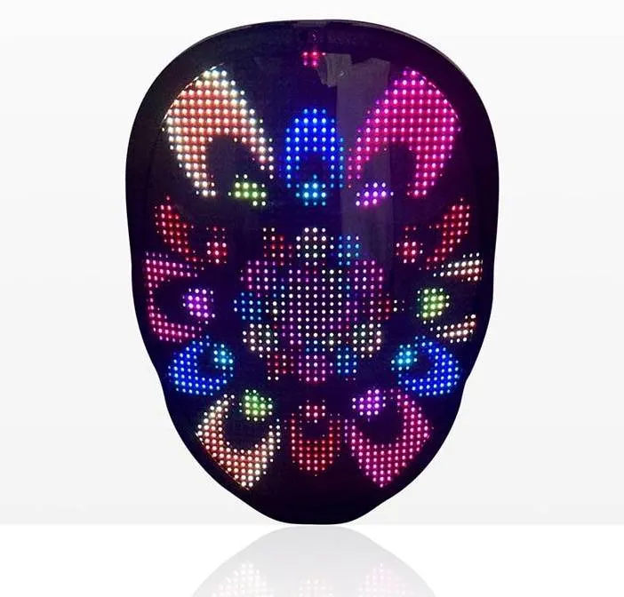 Epic Cyberpunk RGB LED Mask