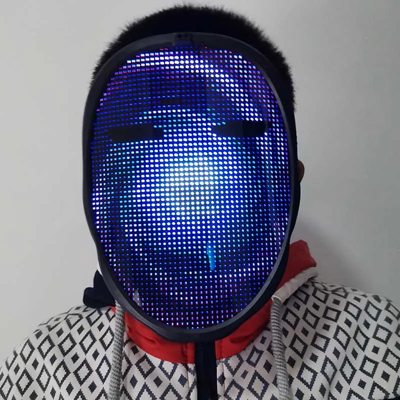 Epic Cyberpunk RGB LED Mask