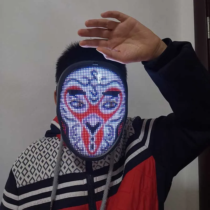 Epic Cyberpunk RGB LED Mask