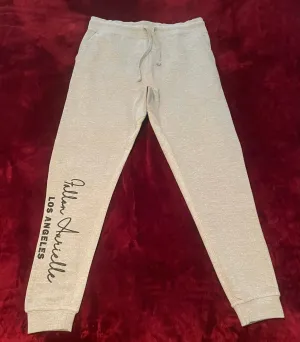 Fallon Aurielle Unisex Signature Los Angeles Rep Yo Set Joggers (Gray & Black)