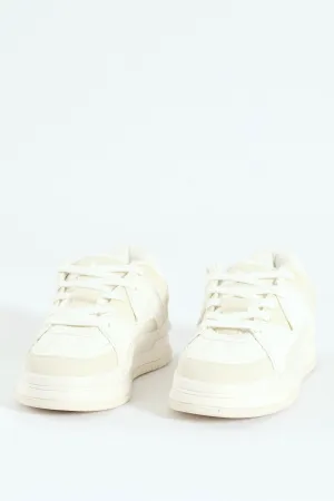 Fashion Skate Sneaker - Beige