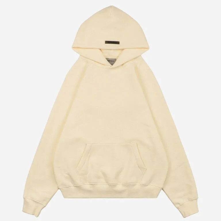 Fear Of God Essential 2021 Fall-Winter Cream Hoodie Apparel Collection