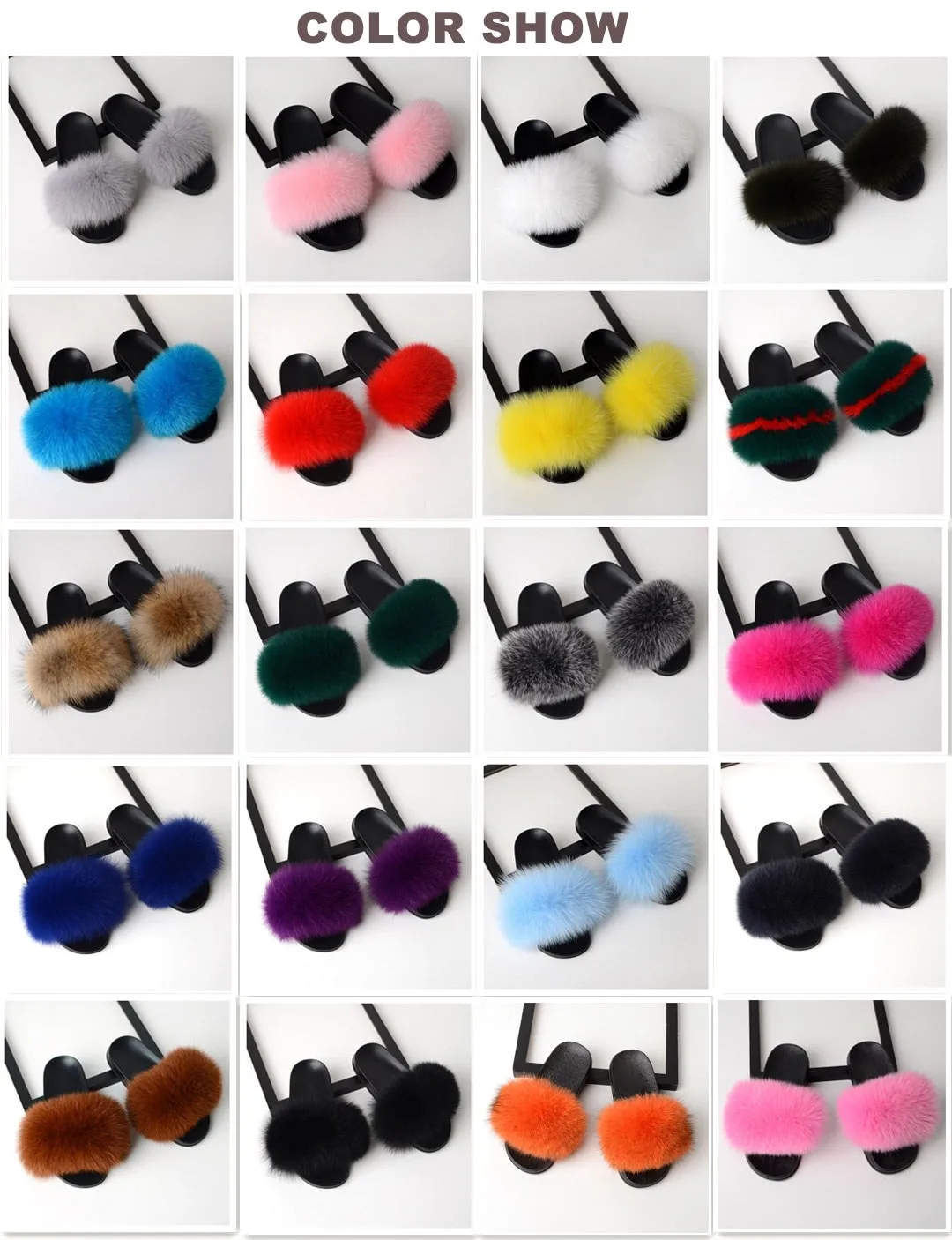 Fluffy Power Puff Slippers