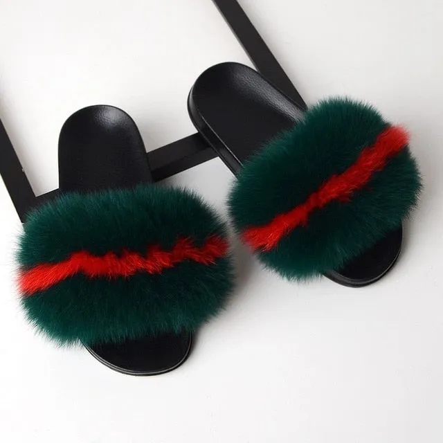 Fluffy Power Puff Slippers