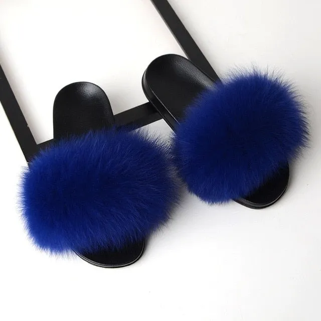 Fluffy Power Puff Slippers