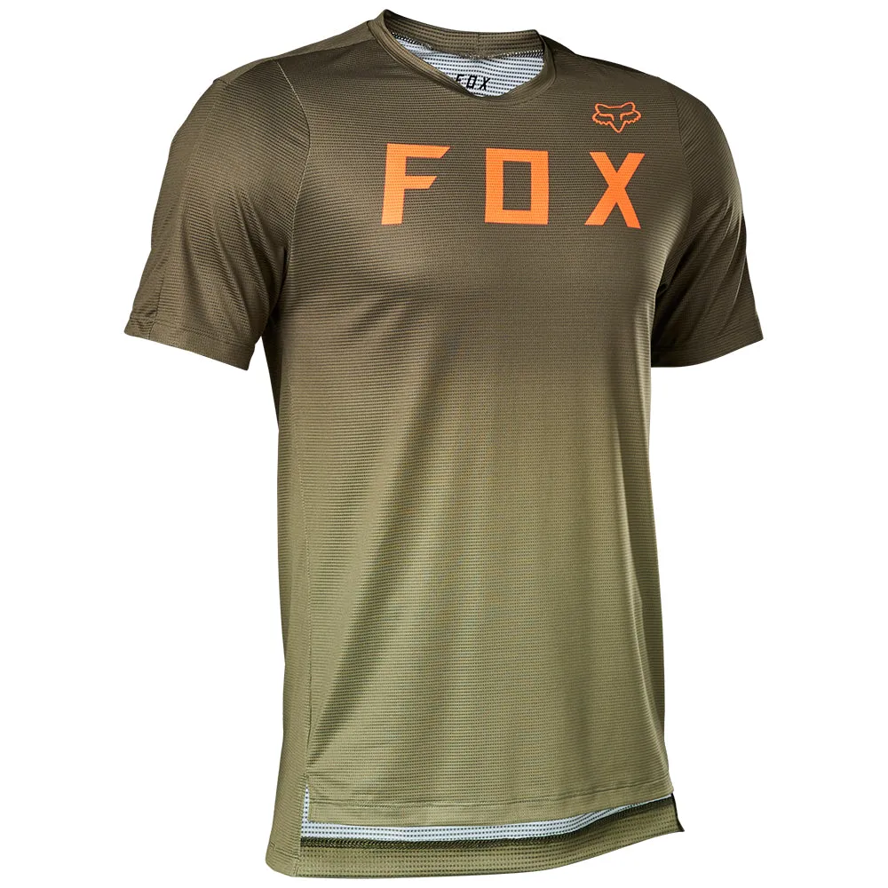 Fox Flexair Ss Jersey - Bark