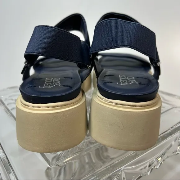 Franco Sarto Winda Milk Luged Sandal -New