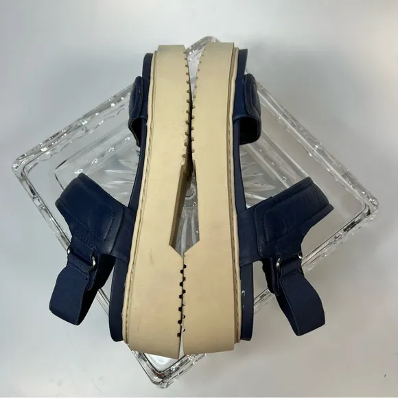 Franco Sarto Winda Milk Luged Sandal -New