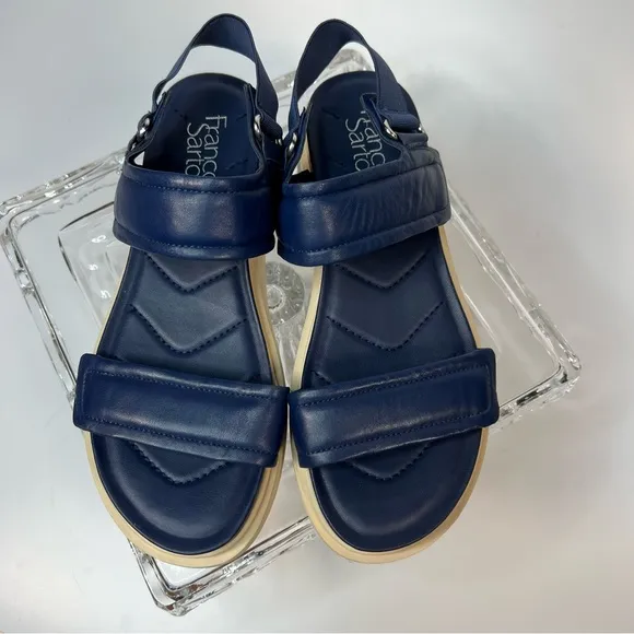 Franco Sarto Winda Milk Luged Sandal -New