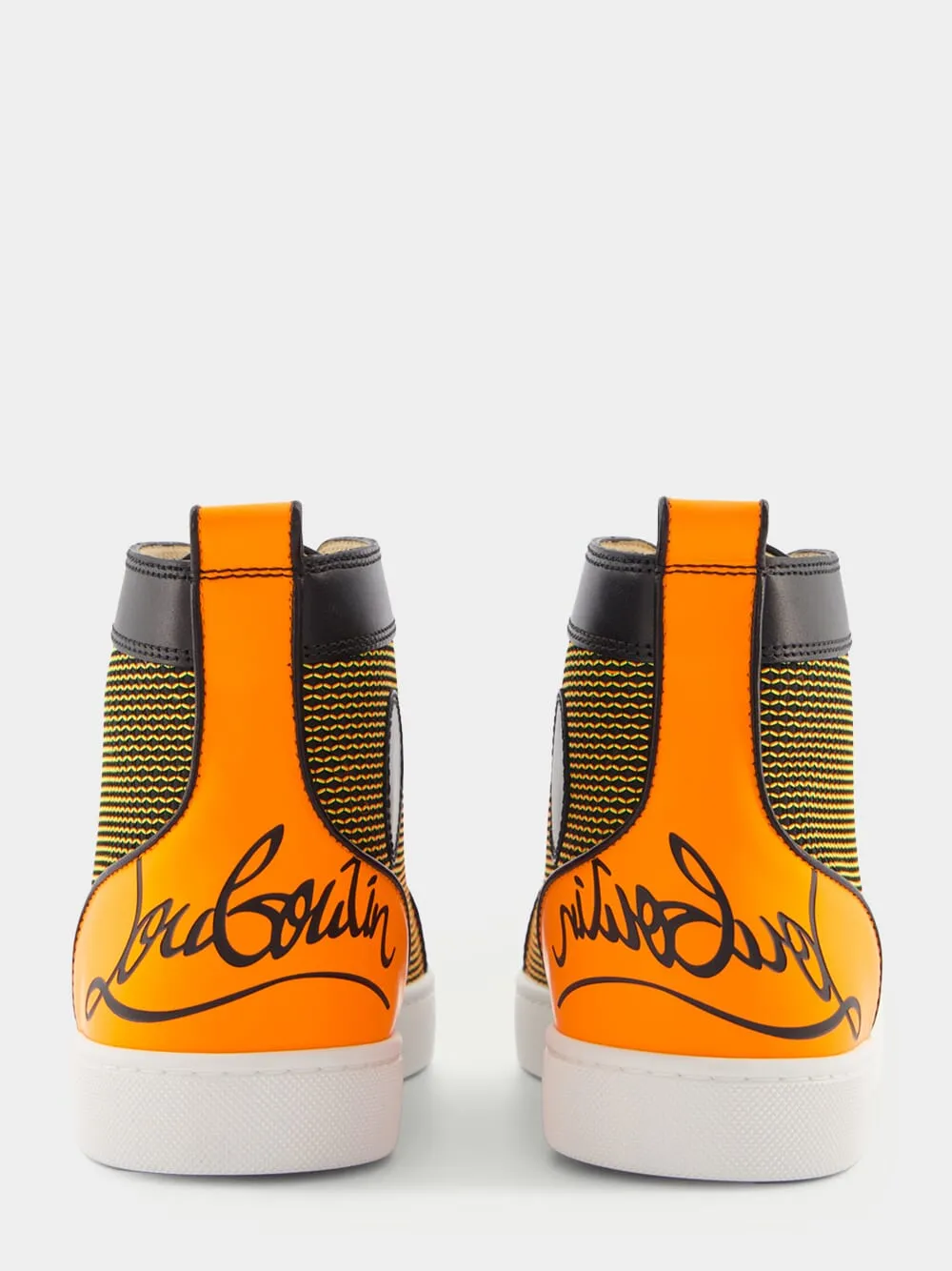 Fun Lou Spikes high-top leather sneakers
