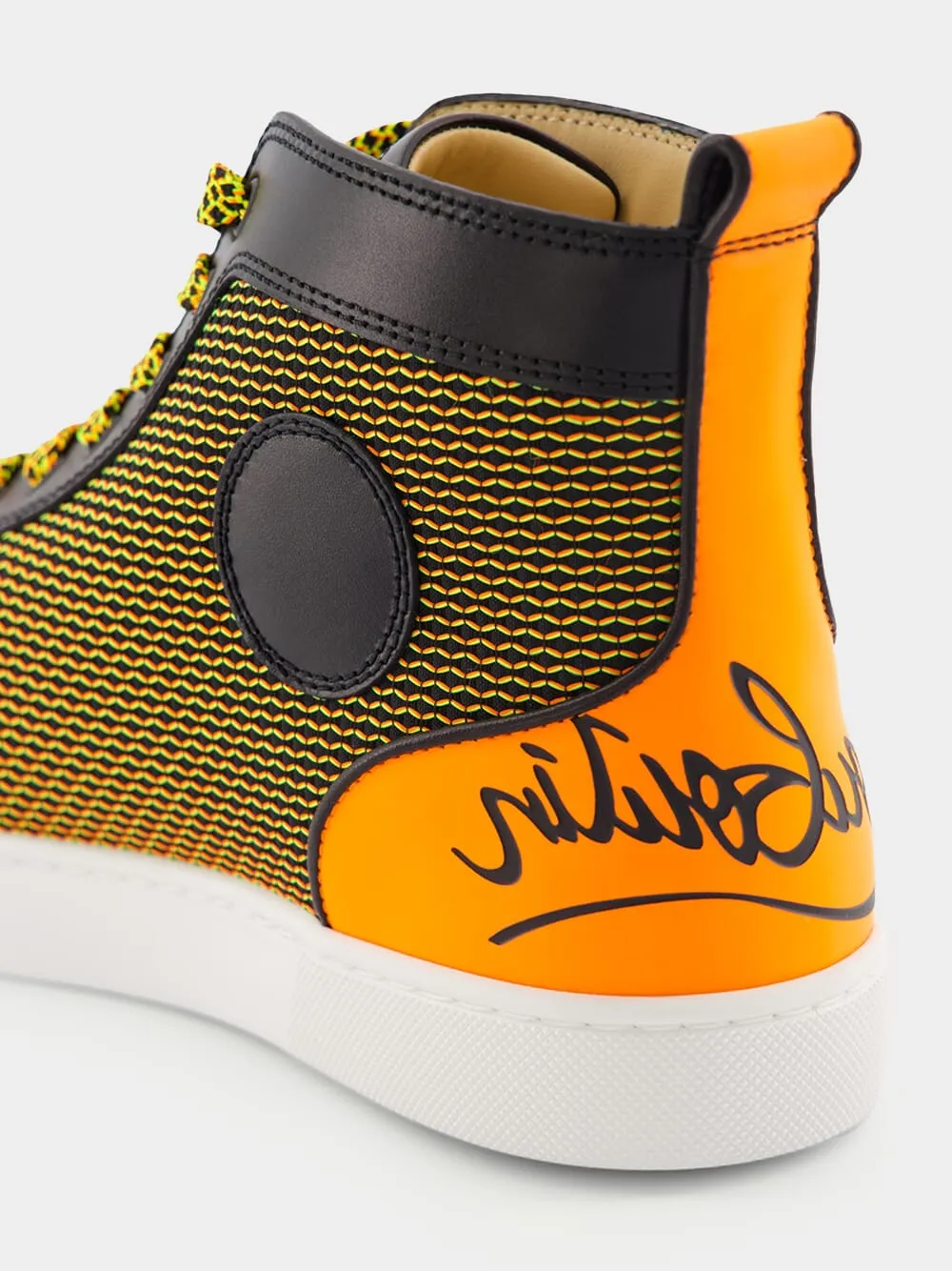 Fun Lou Spikes high-top leather sneakers