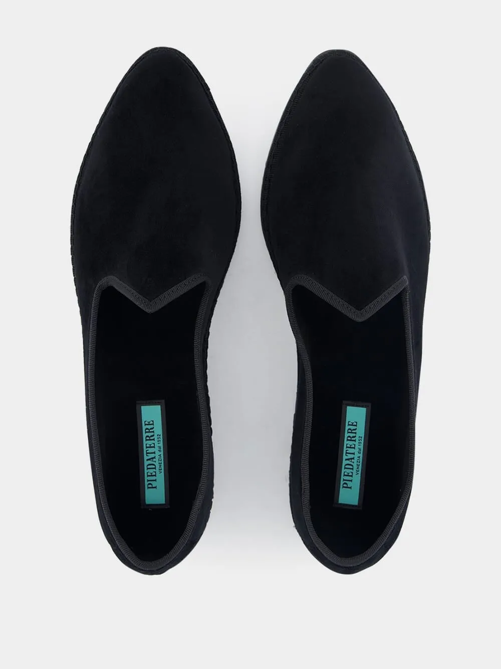 Furlane Wilde Cotton Black Slippers