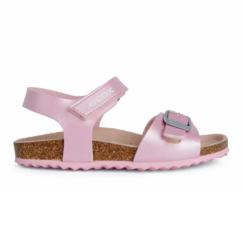 GEOX GIRLS SANDAL PINK J ADRIEL