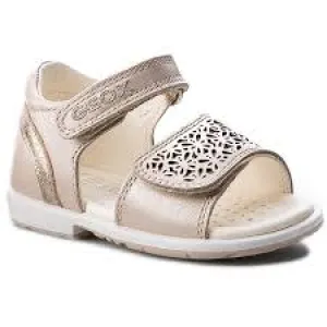 GEOX SANDAL GIRLS BEIGE B SAN VERRED