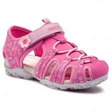 GEOX SANDAL GIRLS FUSHIA J.S ROXANNE FLORAL