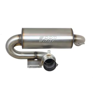 GGB Stainless Steel Trail Muffler | 2017-2023 Can-Am Maverick X3 Turbo / Max X3 Turbo