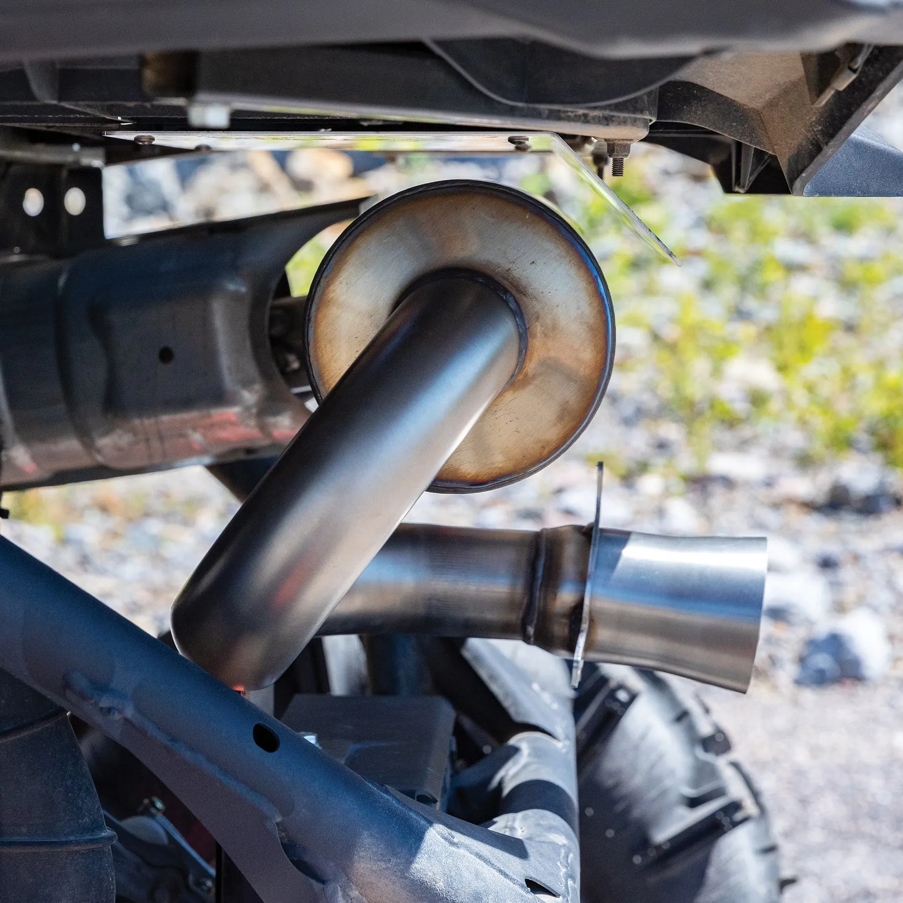 GGB Stainless Steel Trail Muffler | 2017-2023 Can-Am Maverick X3 Turbo / Max X3 Turbo