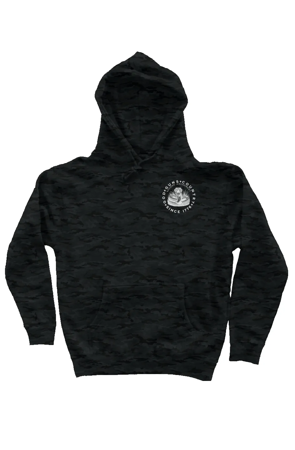God Guns Country Black Camo Hoodie